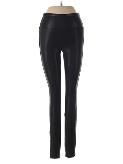 Pre-owned Spanx Active Pants In Black