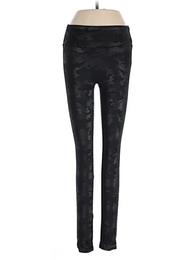 Pre-owned Spanx Active Pants In Black