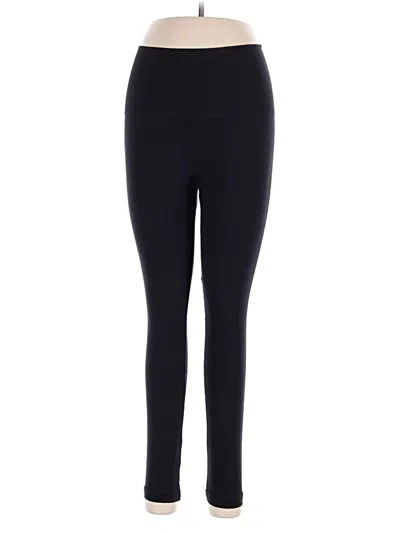 Pre-owned Spanx Active Pants In Black