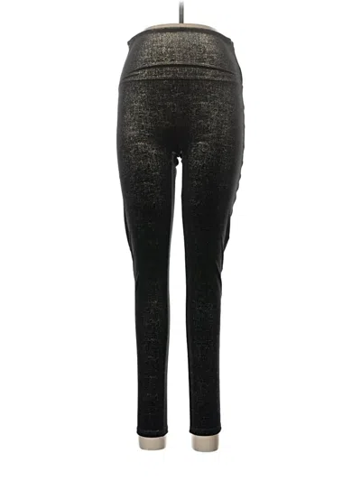 Pre-owned Spanx Active Pants In Black
