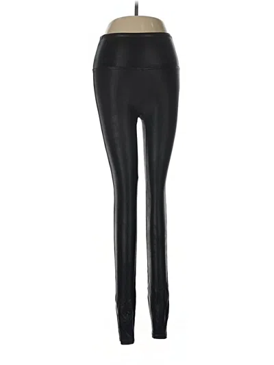 Pre-owned Spanx Active Pants In Black