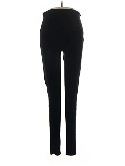 Pre-owned Spanx Active Pants In Black