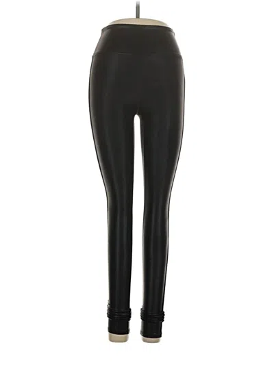 Pre-owned Spanx Active Pants In Black