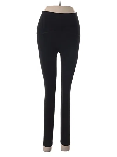 Pre-owned Spanx Active Pants In Black
