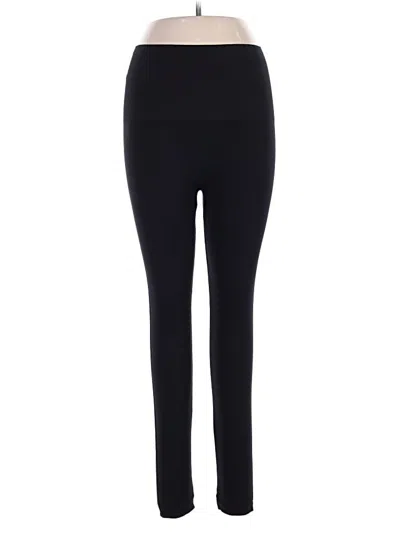 Pre-owned Spanx Active Pants In Black