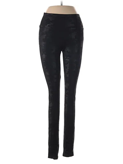 Pre-owned Spanx Active Pants In Black