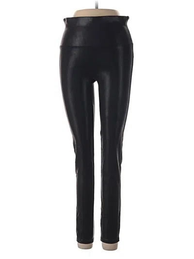 Pre-owned Spanx Active Pants In Black