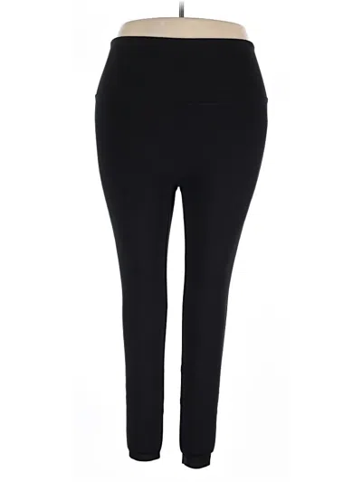 Pre-owned Spanx Active Pants In Black