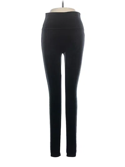 Pre-owned Spanx Active Pants In Black