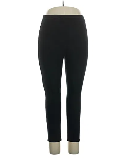 Pre-owned Spanx Active Pants In Black