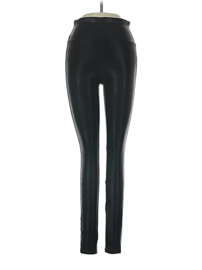 Pre-owned Spanx Active Pants In Black