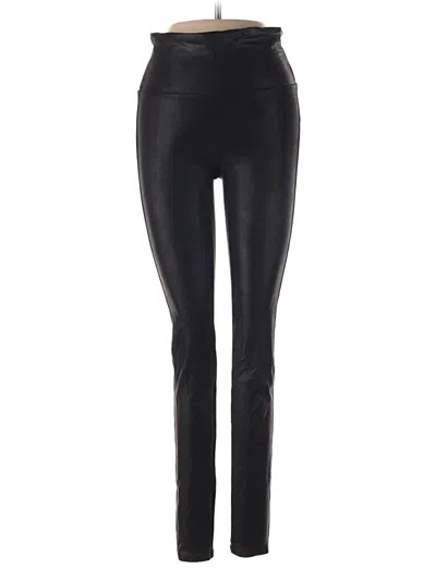 Pre-owned Spanx Active Pants In Black