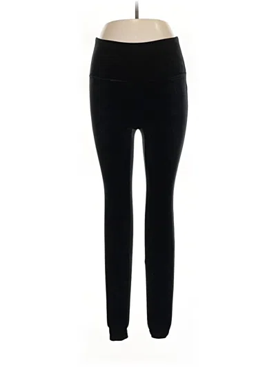 Pre-owned Spanx Active Pants In Black