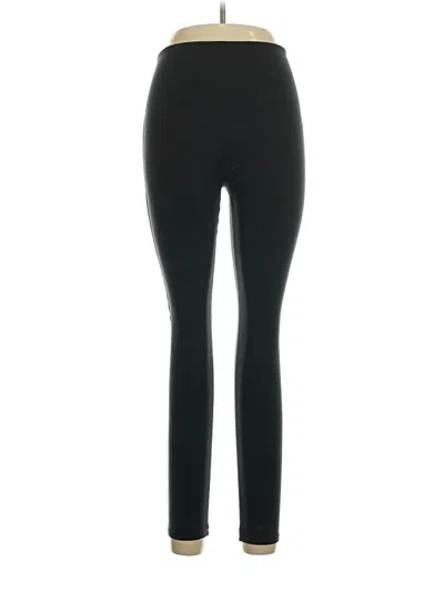 Pre-owned Spanx Active Pants In Black