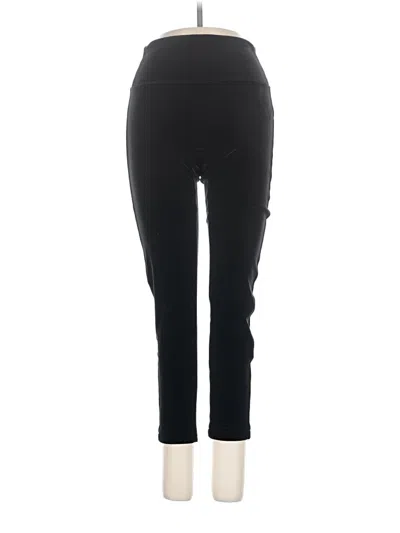 Pre-owned Spanx Active Pants In Black