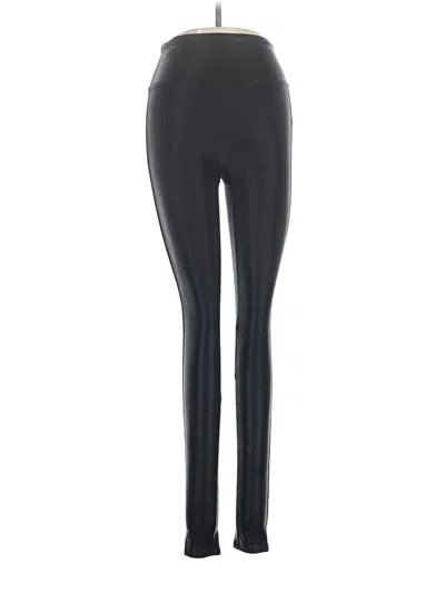 Pre-owned Spanx Active Pants In Black