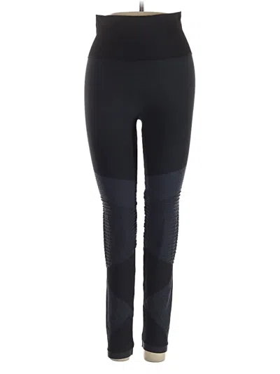 Pre-owned Spanx Active Pants In Black