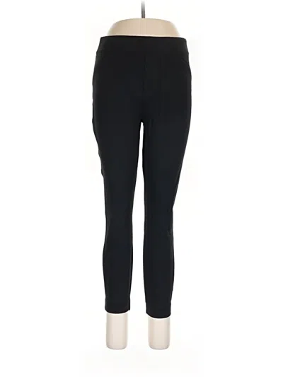 Pre-owned Spanx Active Pants In Black