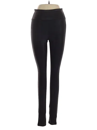 Pre-owned Spanx Active Pants In Black