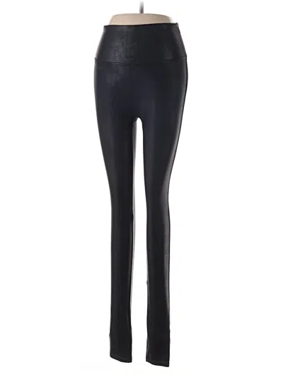 Pre-owned Spanx Active Pants In Black