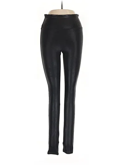 Pre-owned Spanx Active Pants In Black