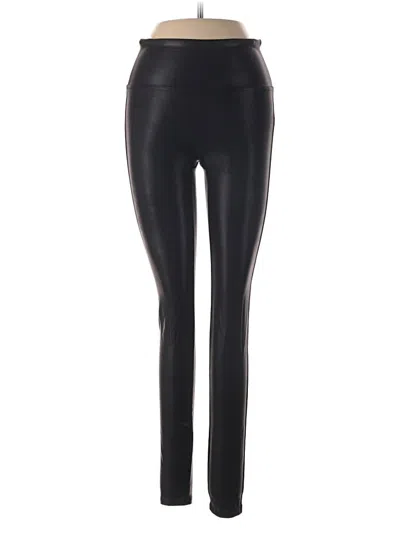 Pre-owned Spanx Active Pants In Black