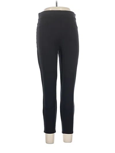 Pre-owned Spanx Active Pants In Black