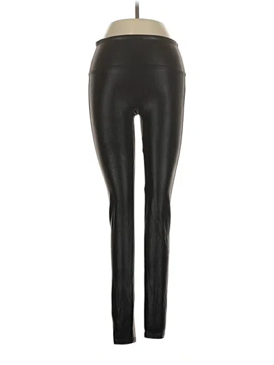 Pre-owned Spanx Active Pants In Black