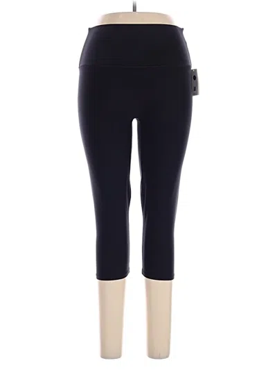 Pre-owned Spanx Active Pants In Black