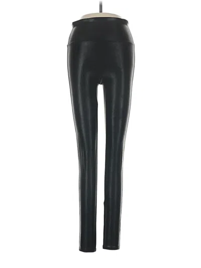 Pre-owned Spanx Active Pants In Black