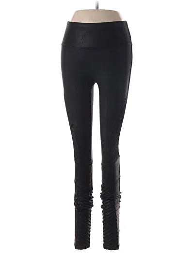 Pre-owned Spanx Active Pants In Black
