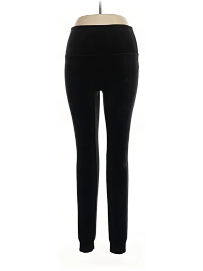 Pre-owned Spanx Active Pants In Black