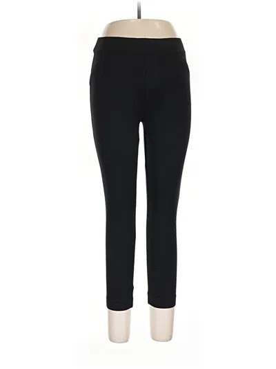 Pre-owned Spanx Active Pants In Black