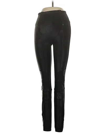 Pre-owned Spanx Active Pants In Black