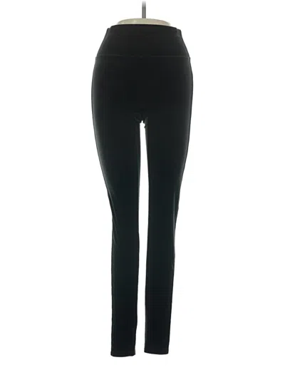 Pre-owned Spanx Active Pants In Black