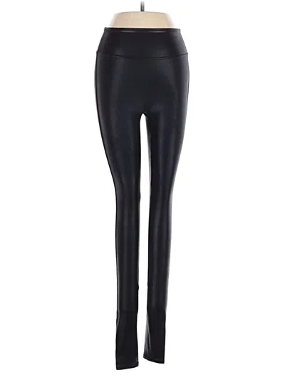 Pre-owned Spanx Active Pants In Black