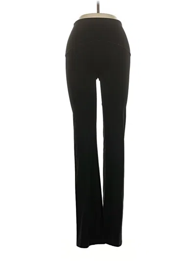Pre-owned Spanx Active Pants In Black