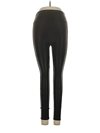 Pre-owned Spanx Active Pants In Black