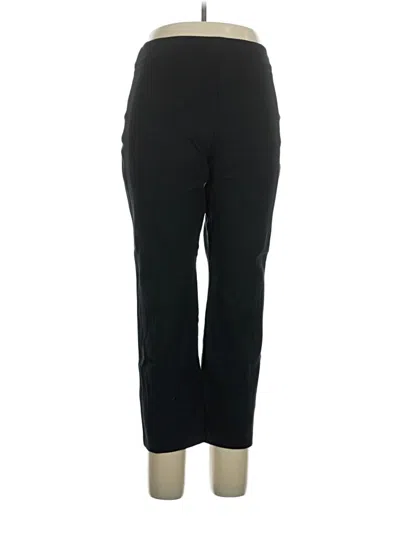 Pre-owned Spanx Active Pants In Black