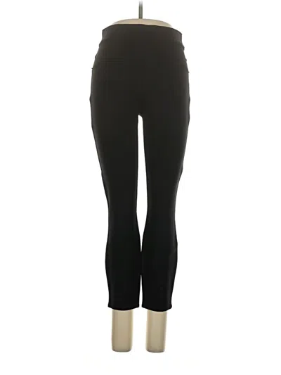 Pre-owned Spanx Active Pants In Black