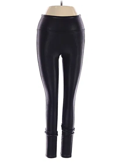 Pre-owned Spanx Active Pants In Black