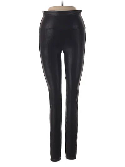 Pre-owned Spanx Active Pants In Black