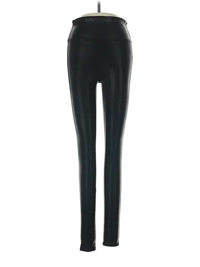 Pre-owned Spanx Active Pants In Black