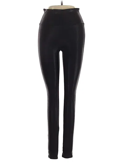 Pre-owned Spanx Active Pants In Black
