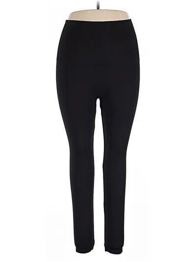 Pre-owned Spanx Active Pants In Black