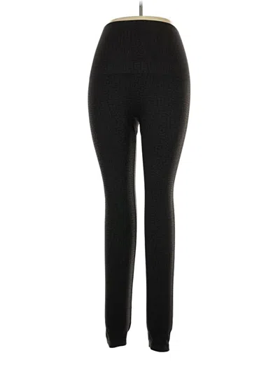 Pre-owned Spanx Active Pants In Black