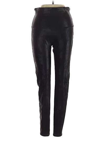 Pre-owned Spanx Active Pants In Black