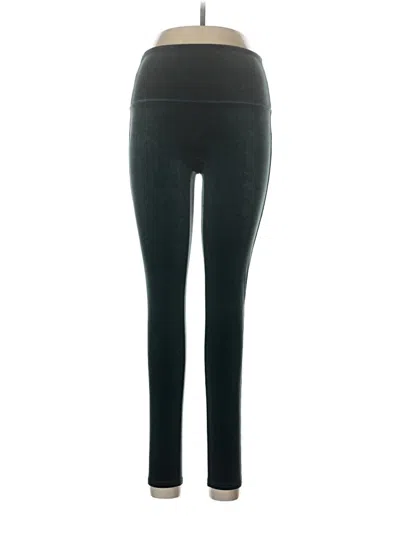 Pre-owned Spanx Active Pants In Black
