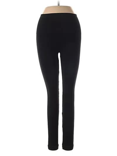 Pre-owned Spanx Active Pants In Black