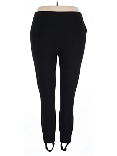 Pre-owned Spanx Active Pants In Black
